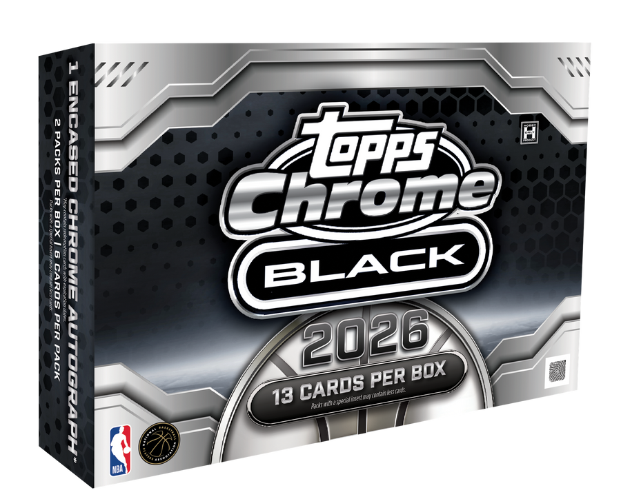 2025/26 Topps Chrome Black Basketball Hobby Box